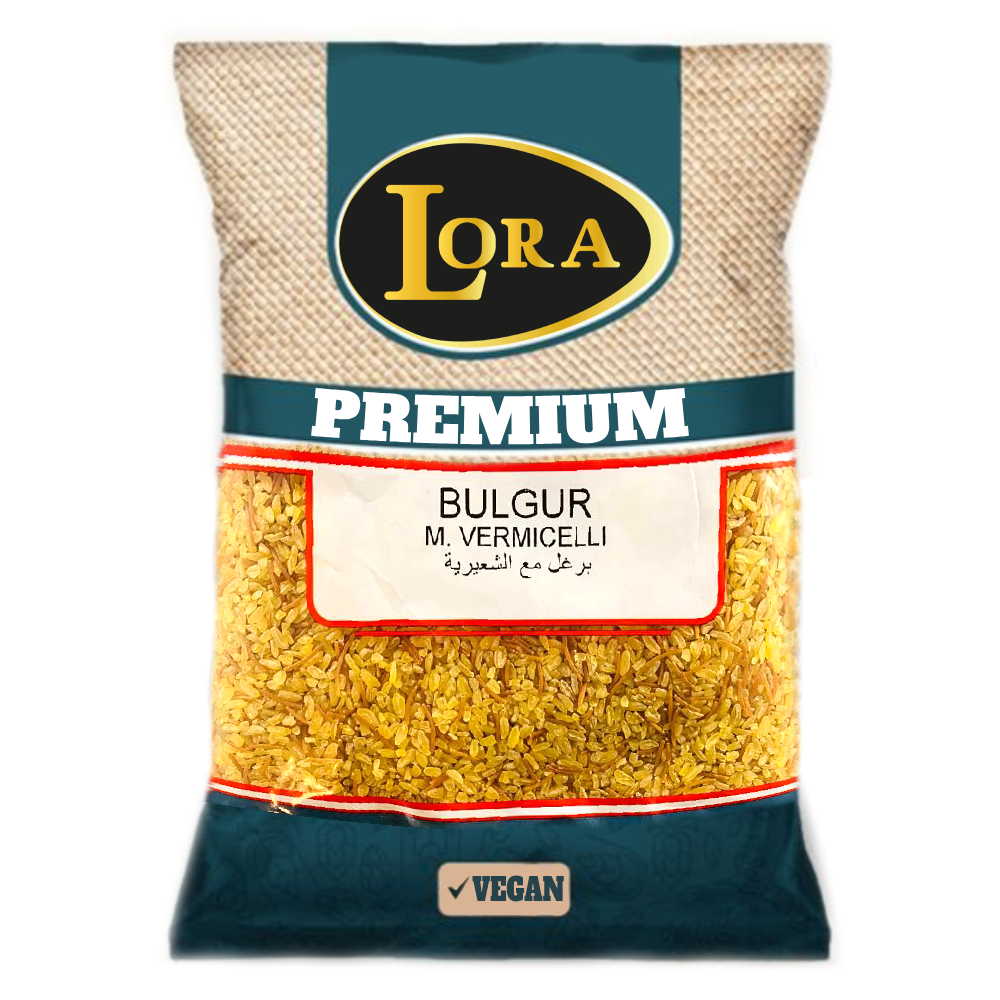 Lora-burgul-med-vermicelli.webp LORA Bulgur Vermicelli 800g X 9st - Bild 1