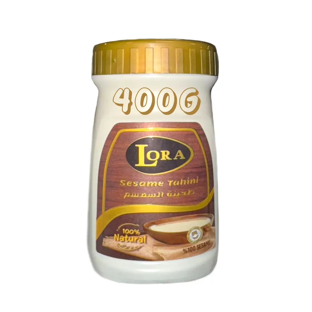 Lora-tahini-400g.webp Lora Tahini 400gX12 - Bild 1