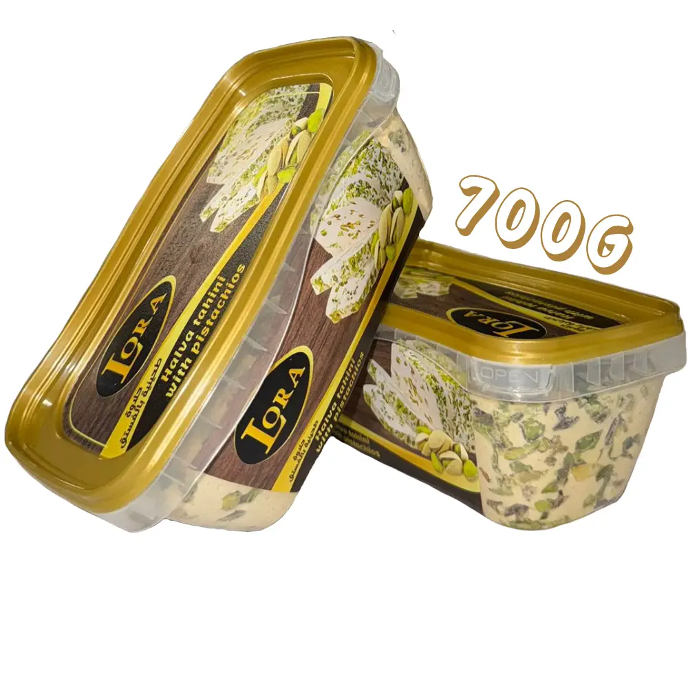 lora-halawa-750-1.webp Lora Halawa Pistachio 700gX12st - Bild 1